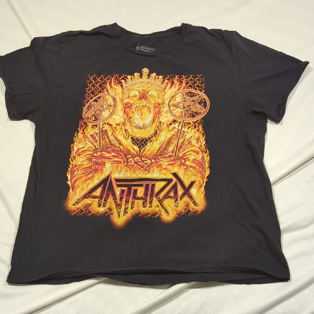 Anthrax Graphic T-Shirt 40th Anniversary